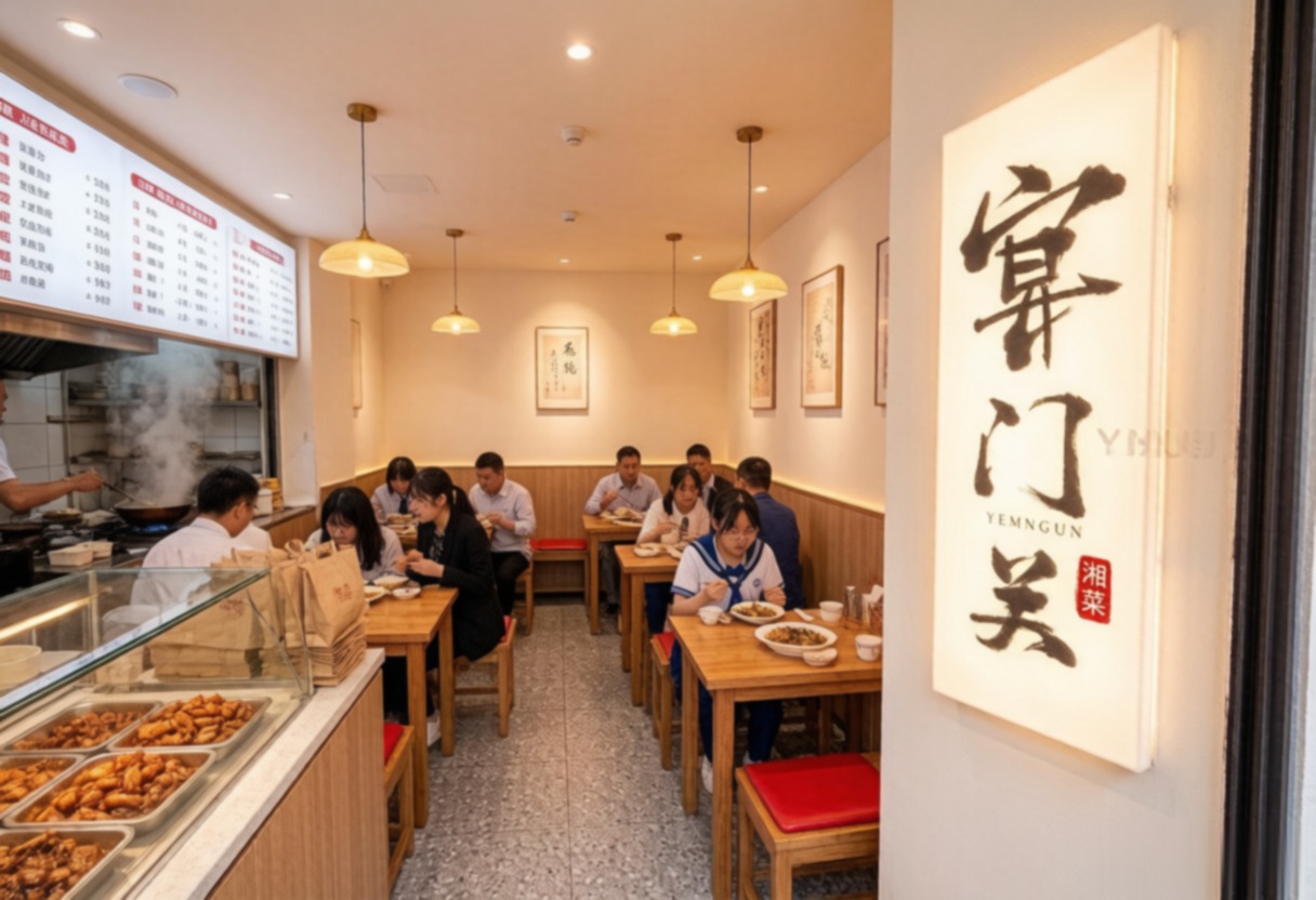 宴门关店内空间